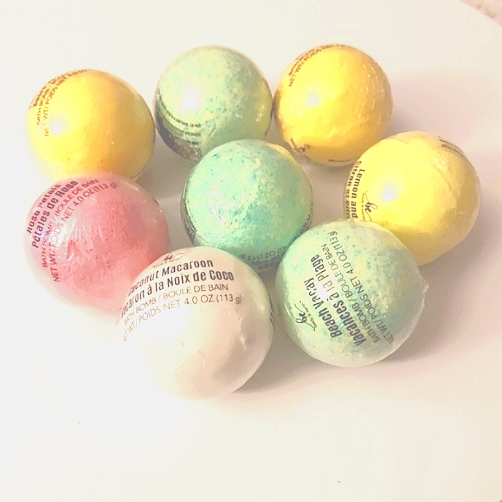BATH BOMB GIFT SET Christmas Stocking Fillers Set Of Nine Different Types
